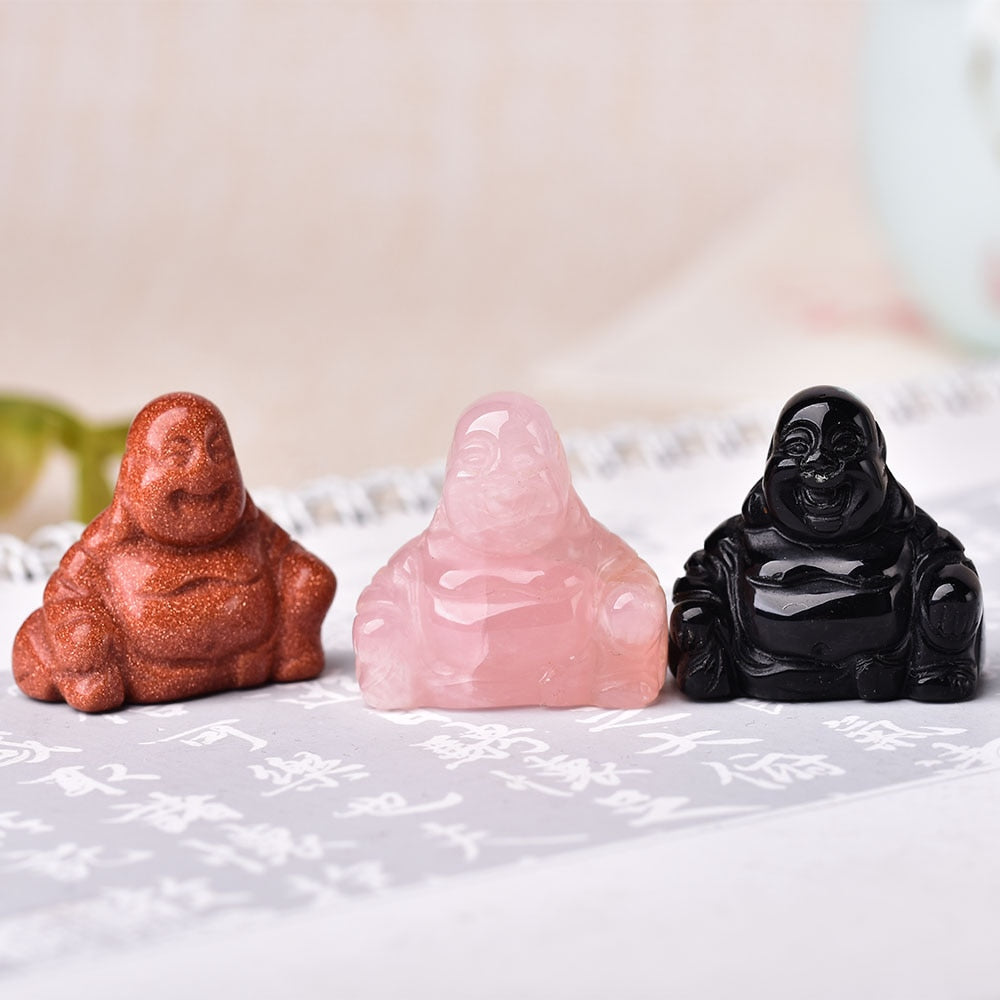 Natural Crystal Buddhas