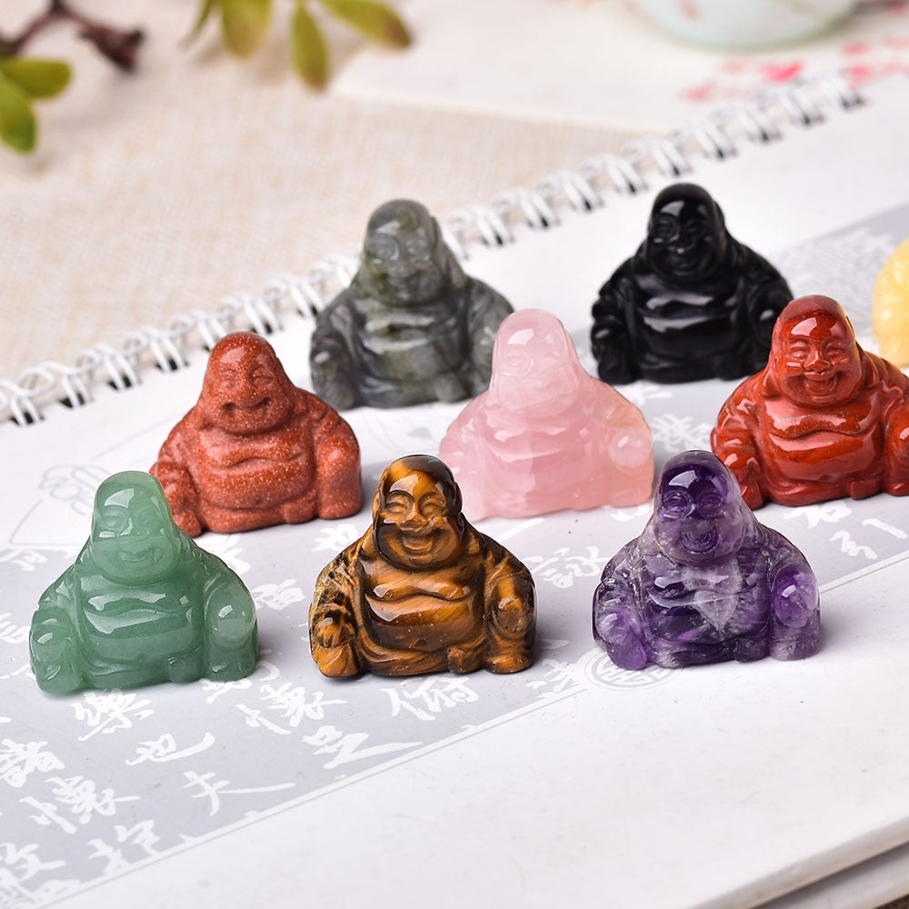 Natural Crystal Buddhas