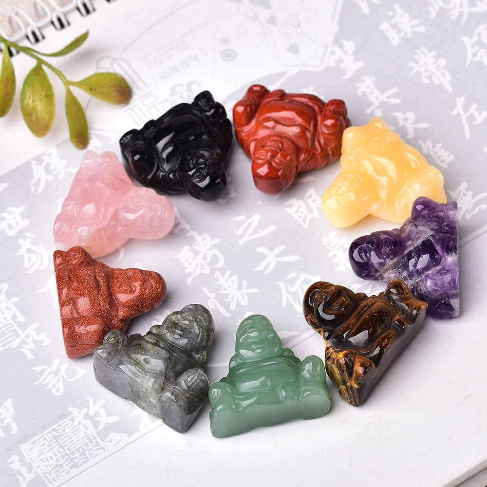 Natural Crystal Buddhas